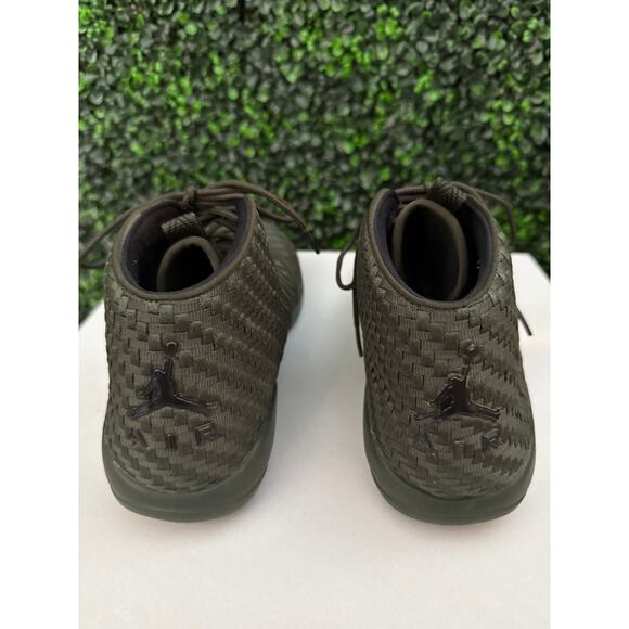 Jordan Eclipses Chukka Men’s SZ 10.5 Olive Green Woven Sneakers - Picture 4 of 7